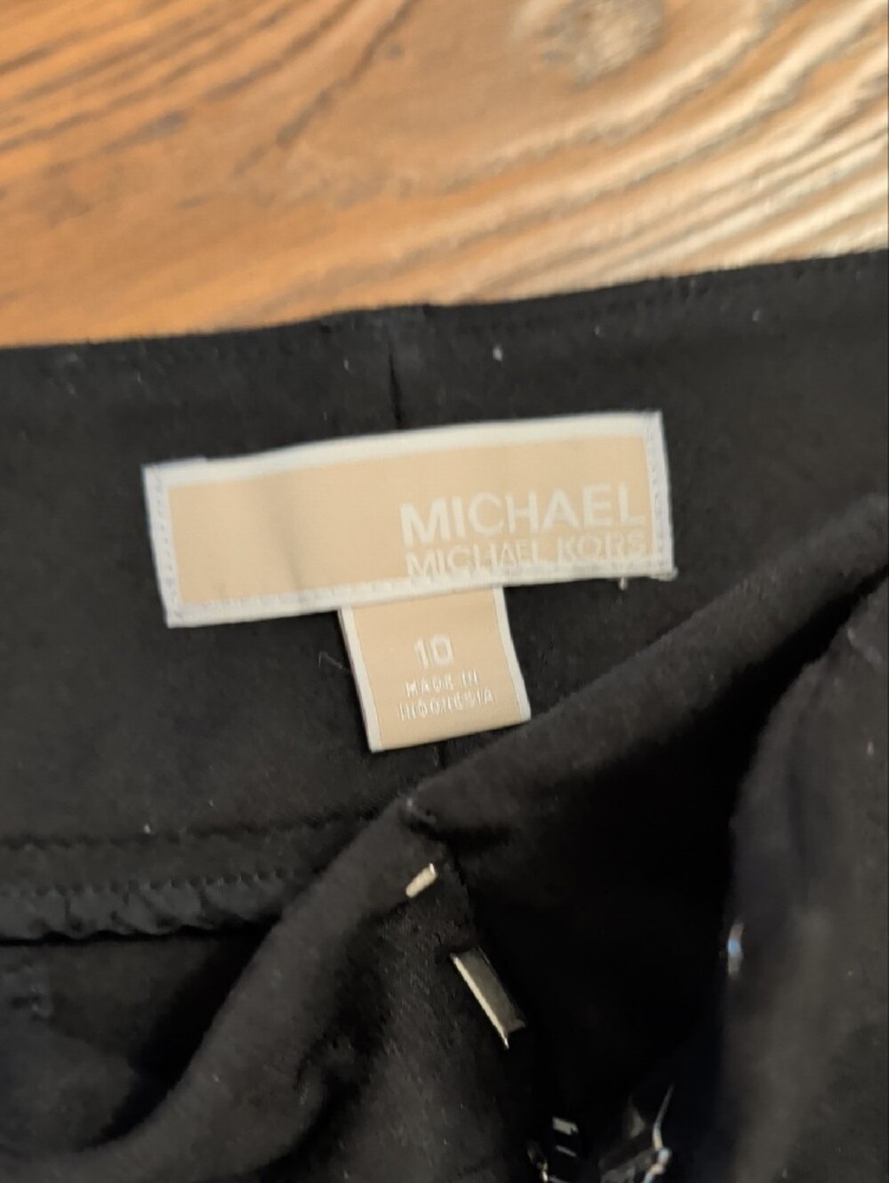 Michael Kors Black Tailored Dress Pants - Picture 2 of 2